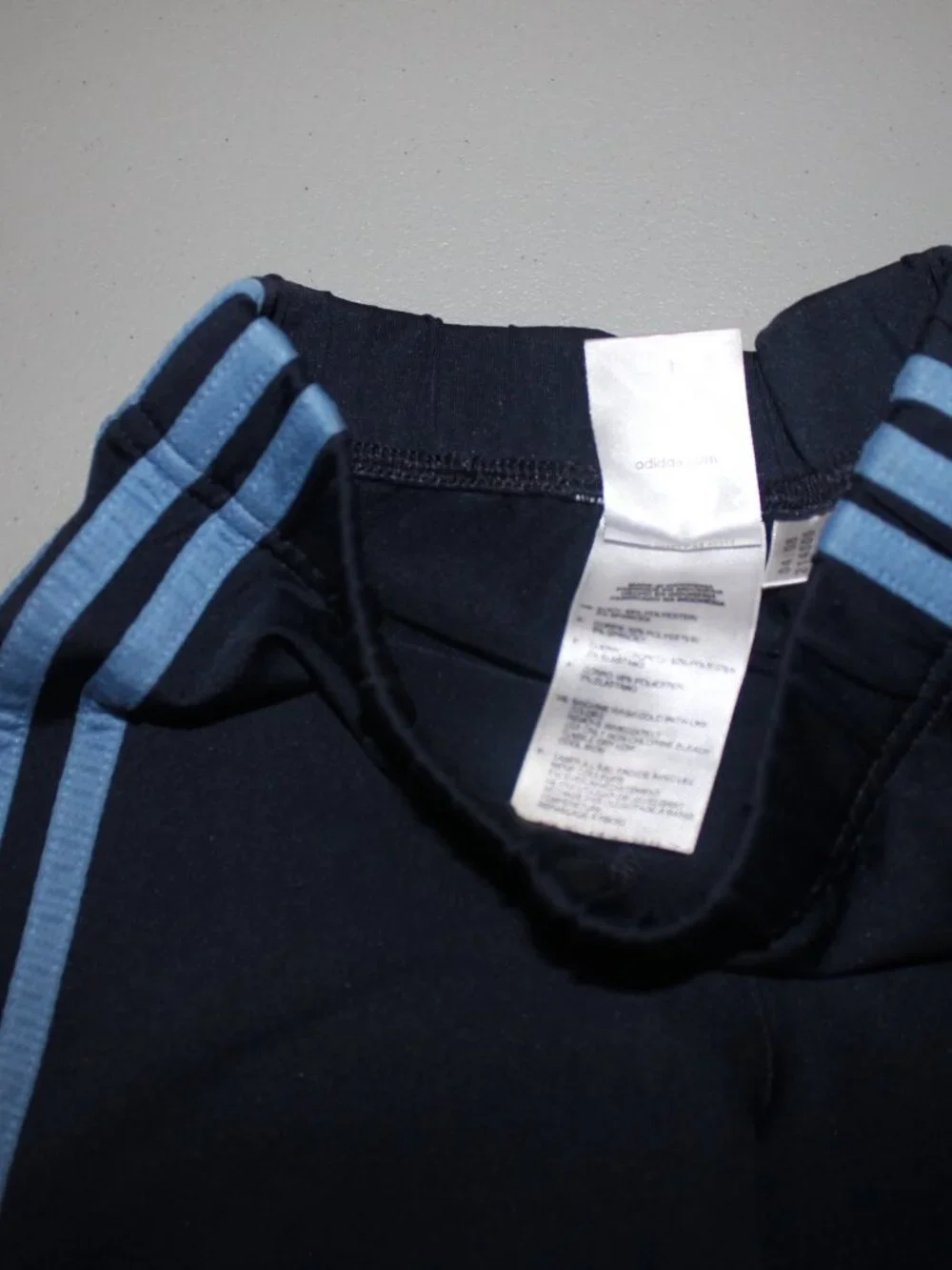 Blue Adidas Athletic Pants Size Medium - Picture 3 of 5